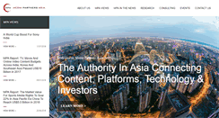 Desktop Screenshot of media-partners-asia.com